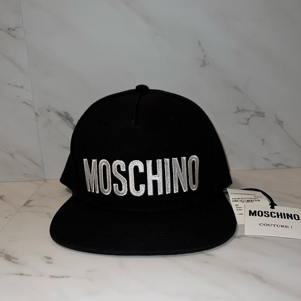 *sold* Moschino Snap Back Cap NWT